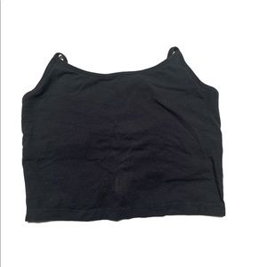 Victoria’s Secret Pink Cropped Tank Top Bra small